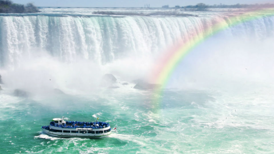 Maid of the Mist at Niagara Falls